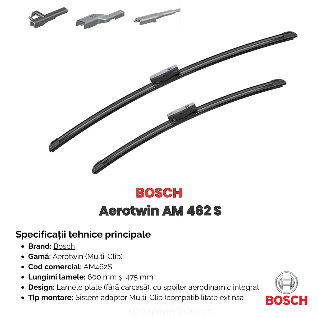 Bosch Aerotwin AM 462 S - specificații tehnice