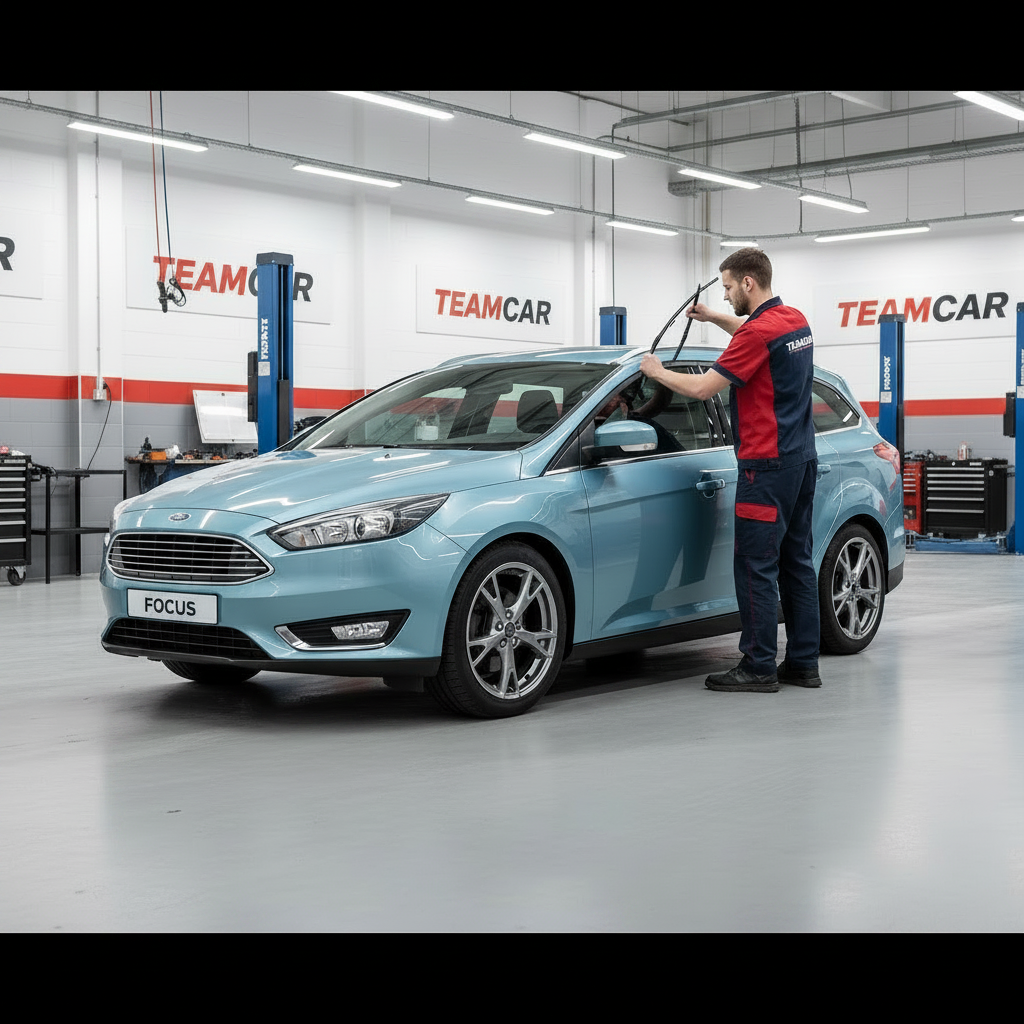 Ablaktörlő csere a Ford Focus Tournier 3. generációján.