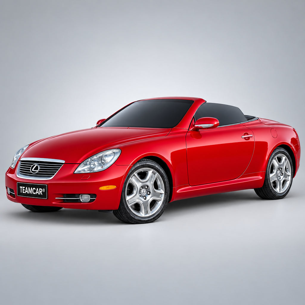 Lexus SC 430 Coupe Cabriolet roșu