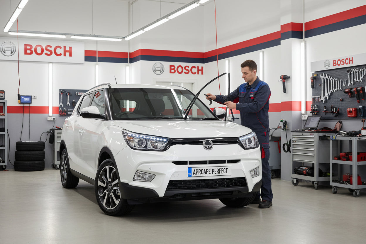 Schimbare Set Ștergătoare Parbriz la SsangYong Tivoli / Grand Bosch AR601S