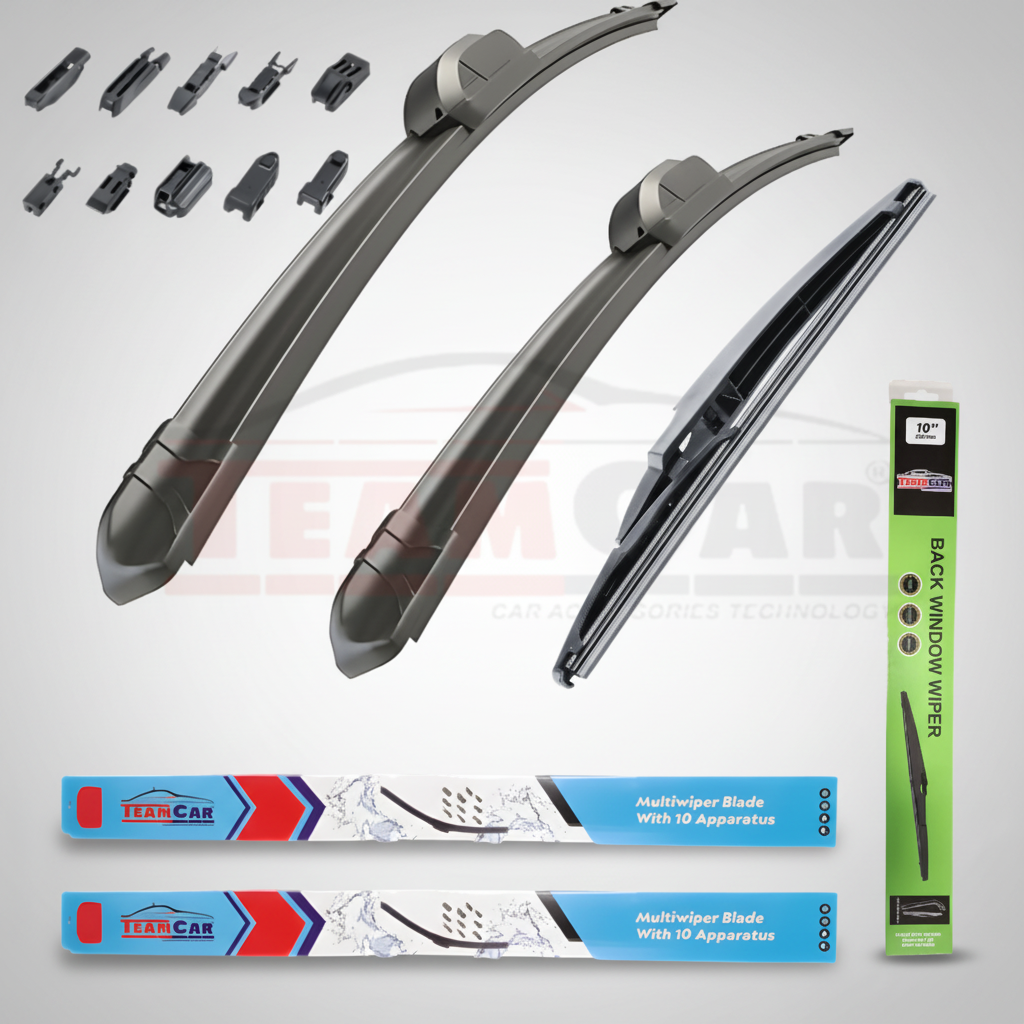 set complet de ștergătoare teamcar. 3 piese