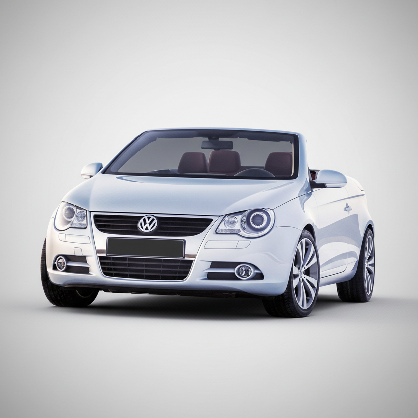 Floor Mats Compatible with Volkswagen Eos 2006-2010, Silver