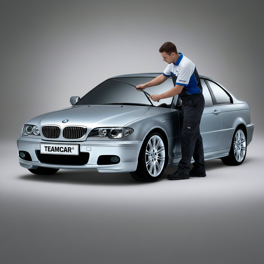 Schimbare ștergătoare la BMW Seria 3 E46 (1998–2006) coupe