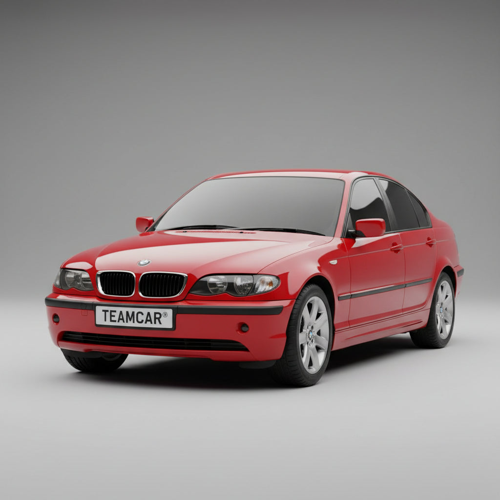 BMW Seria 3 E46 rosu
