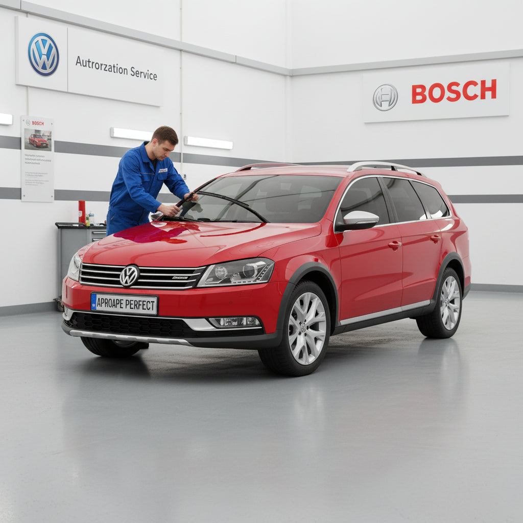 Schimbare Ștergătoare față la VW Passat Alltrack B7 2012-2014. Bosch Aerotwin A979S