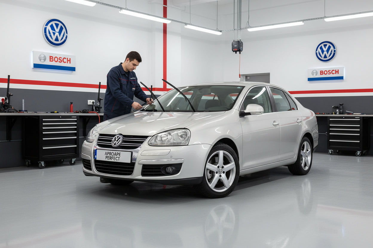 Schimbare Ștergătoare față la VW Jetta III (1K2) 2004-2010 cu Bosch Aerotwin A979S