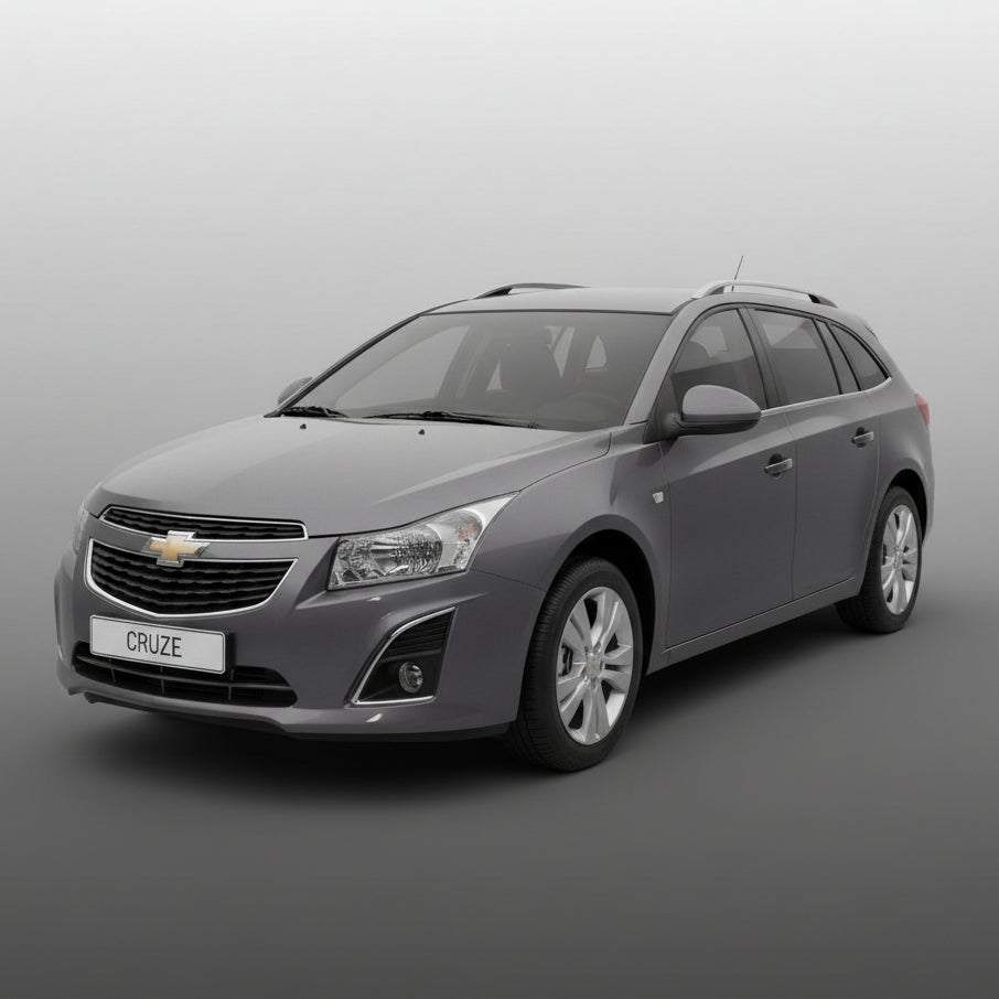 Chevrolet Cruze car on a white background