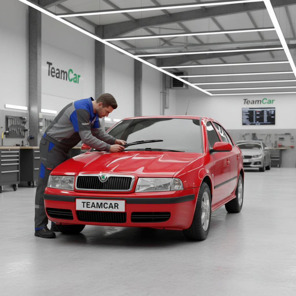 Cum se schimbă ștergătoarele la Skoda Octavia I.