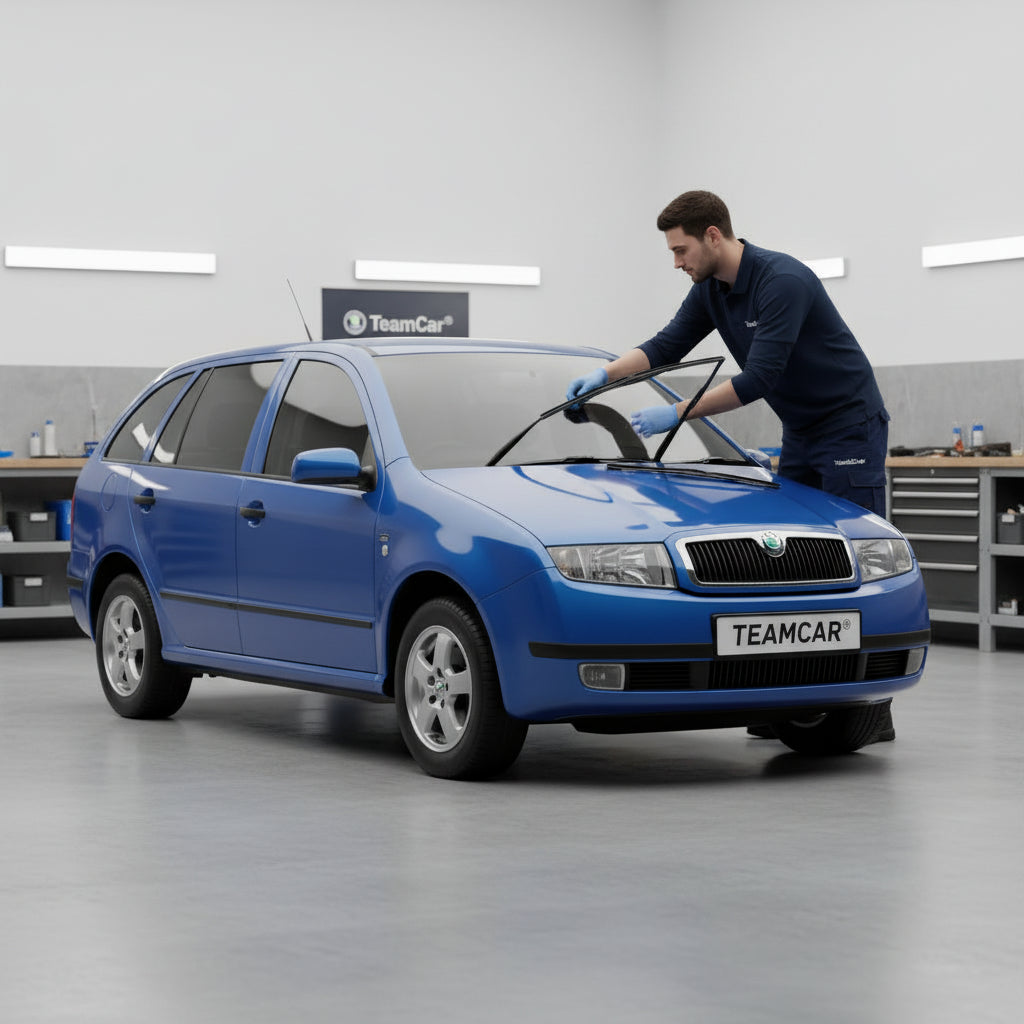 Cum se schimbă ștergătoarele la Skoda Fabia I Combi 6Y5 2000-2007
