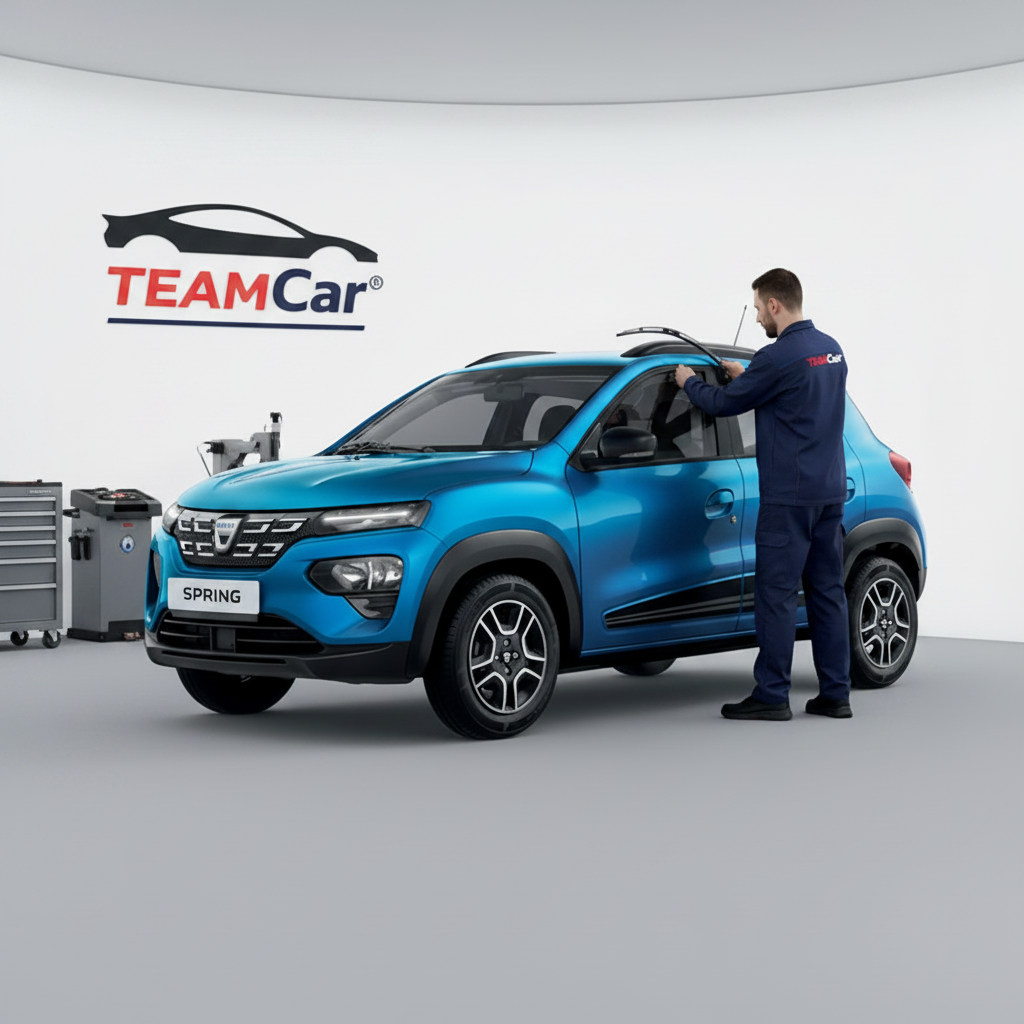 Schimbare ștergătoare la Dacia Spring