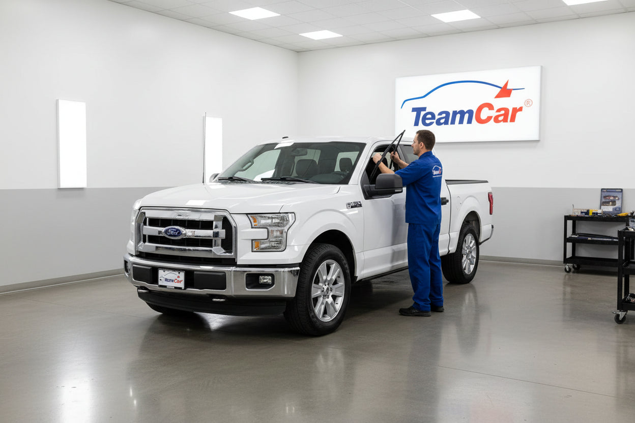 SCHIMBARE ȘTERGĂTOARE FORD CREW CAB XIII 2014-PREZENT