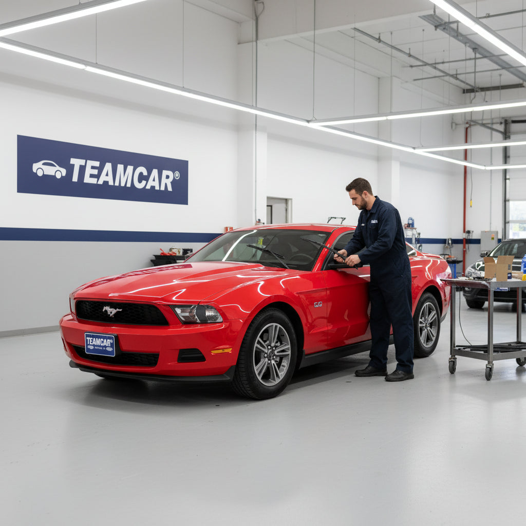 SCHIMBARE ȘTERGĂTOARE FORD MUSTANG 2009-2014
