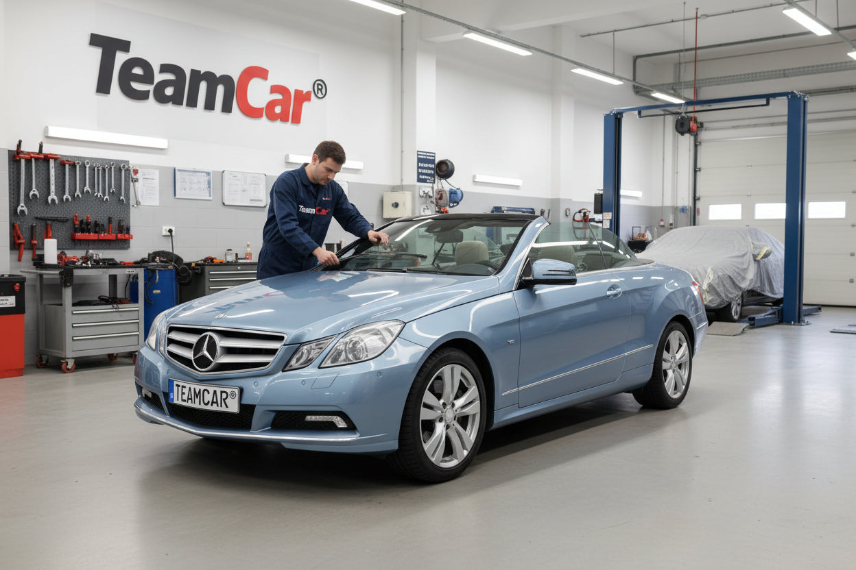 SCHIMBARE ȘTERGĂTOARE MERCEDES BENZ CLASA E CABROLET A207 2010-2013