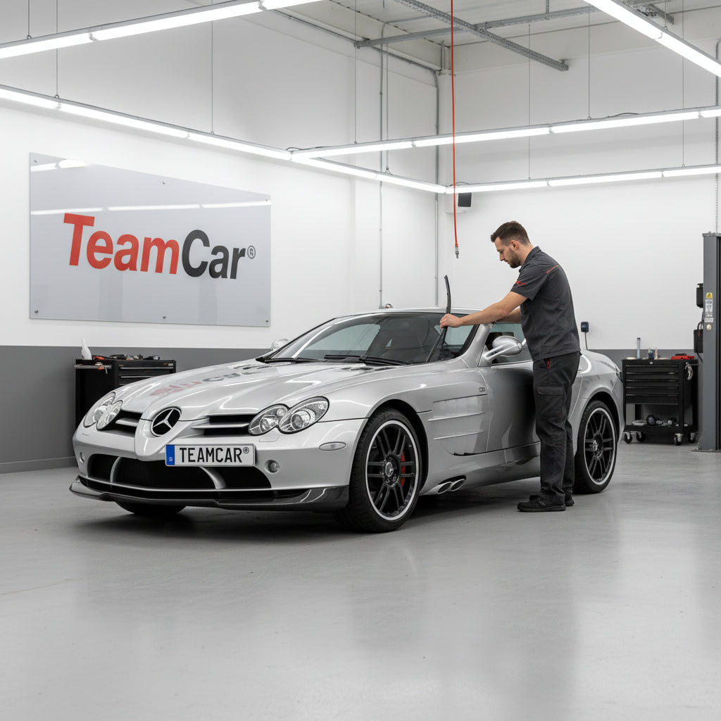 SCHIMBARE ȘTERGĂTOARE MERCEDES SLR MCLAREN COUPE 2004-2009