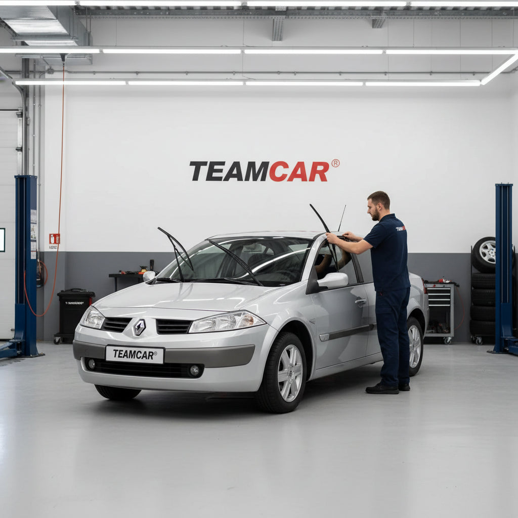 SCHIMBARE ȘTERGĂTOARE RENAULT MEGANE II FAZA 1 SEDAN 2002-2006