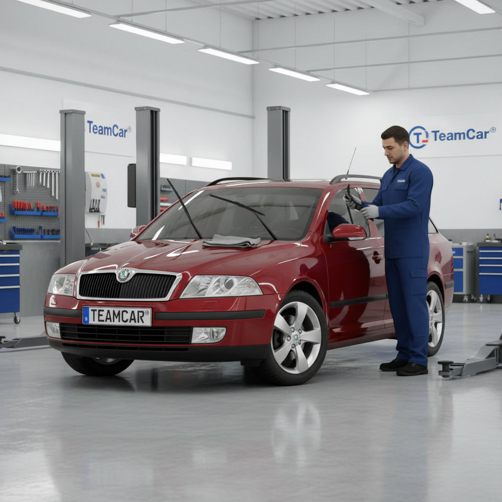 Skoda Octavia II Combi 1Z5 ablaktörlő csere
