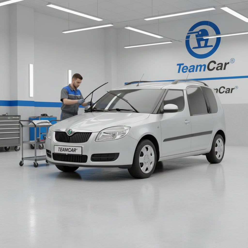 SCHIMBARE ȘTERGĂTOARE LA SKODA ROOMSTER PRAKTIK J5 2007-2013