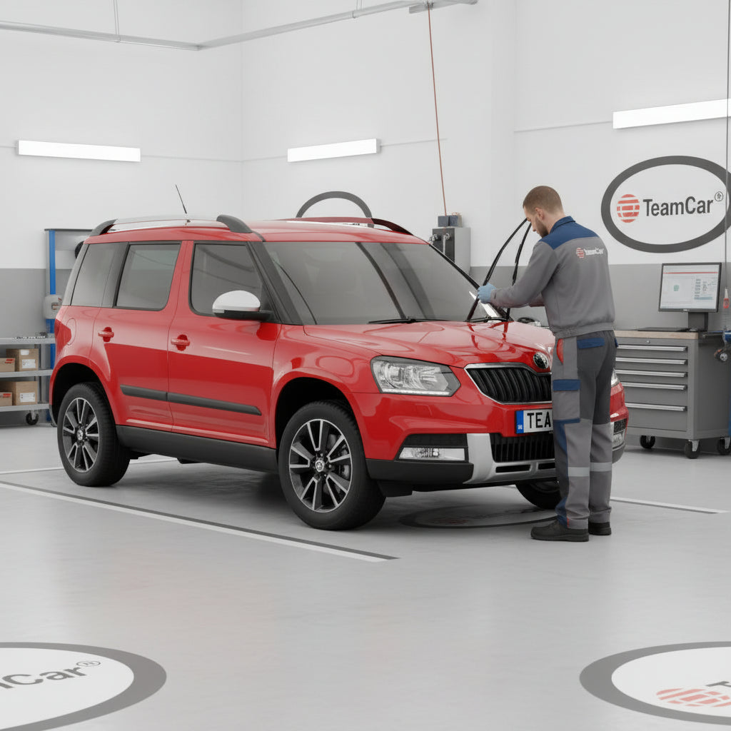 ABLAKTÖRLŐ LAPÁTOK CSERÉJE SKODA YETI 5L 2009-2017-BEN