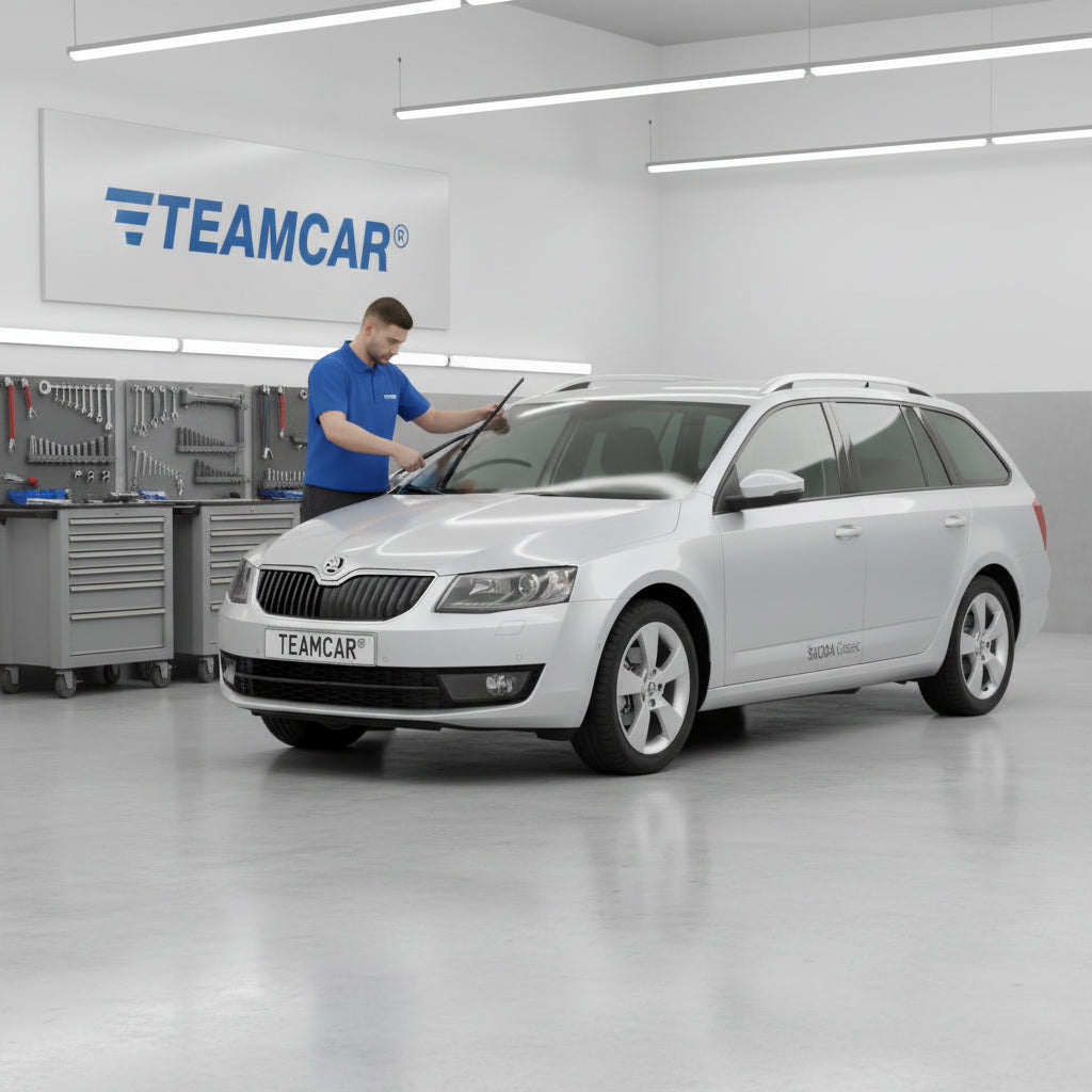Skoda Octavia III Combi 5E5 ablaktörlő csere