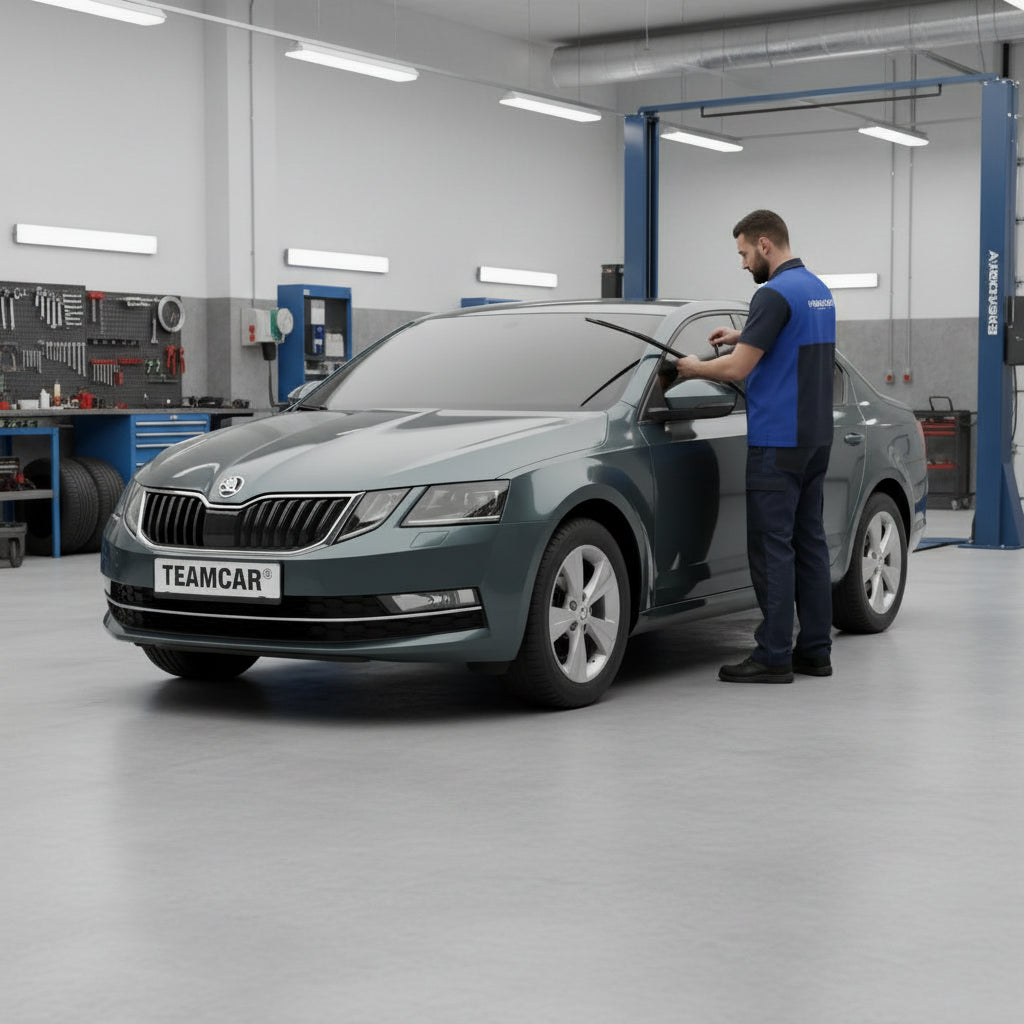 Skoda Octavia III (5E3) ablaktörlő csere
