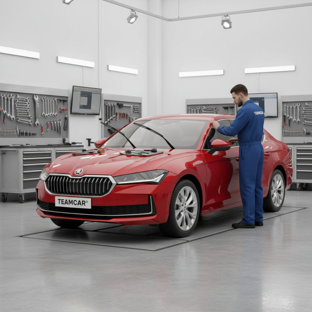 SKODA SUPERB IV SEDAN NZ3 2023 ablaktörlő csere