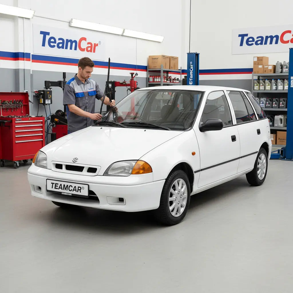 Ablaktörlő csere Suzuki Swift 5 ajtós autóban