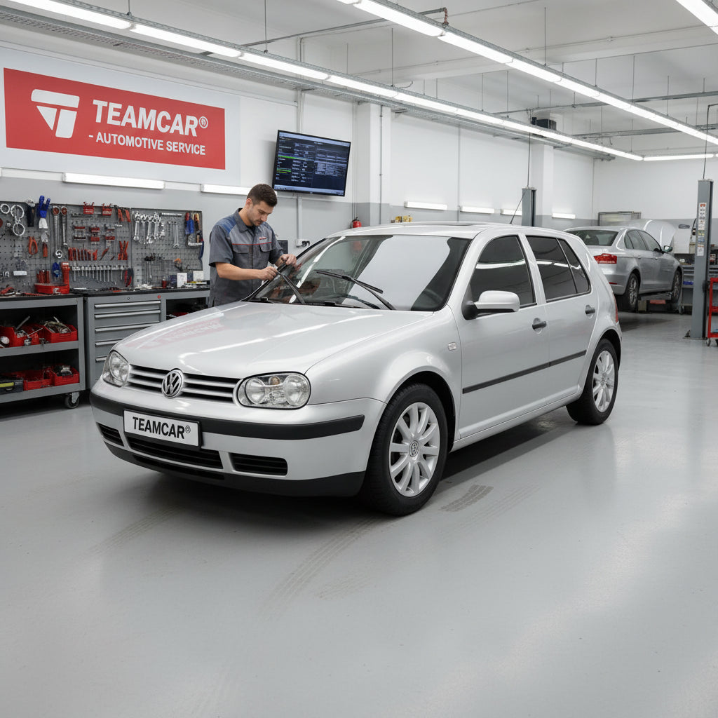 Schimbare ștergătoare la Volkswagen Golf 4 în 5 uși (produs între 1997 și 2002)