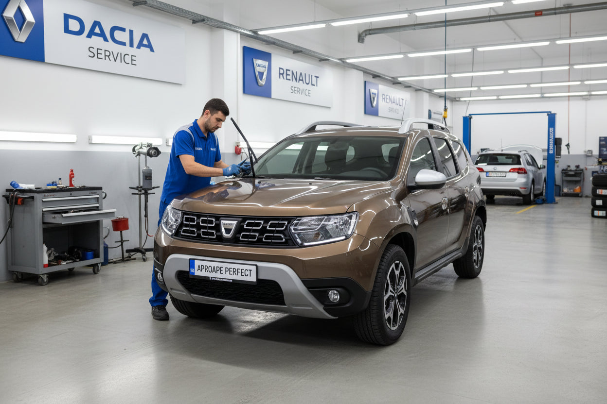 Schimbare ștergătoare Bosch 3397014173 la Dacia Duster 2 facelift.