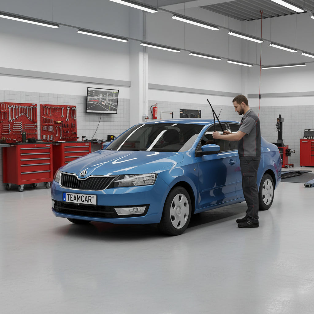 ABLAKTÖRLŐ CSERE A SKODA RAPID LIFTBACK NH3 2012-2022-BEN