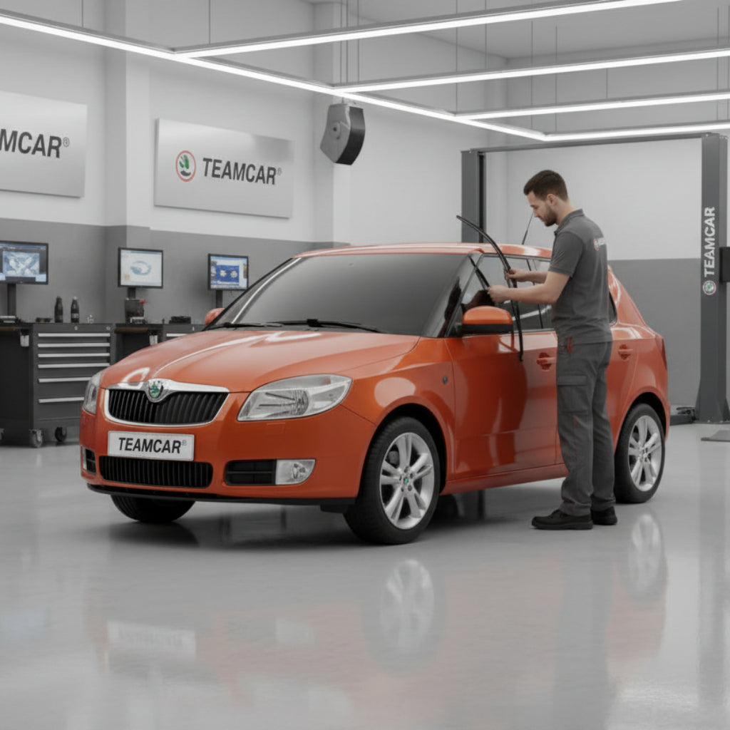 Skoda Fabia II 5J2 ablaktörlő csere