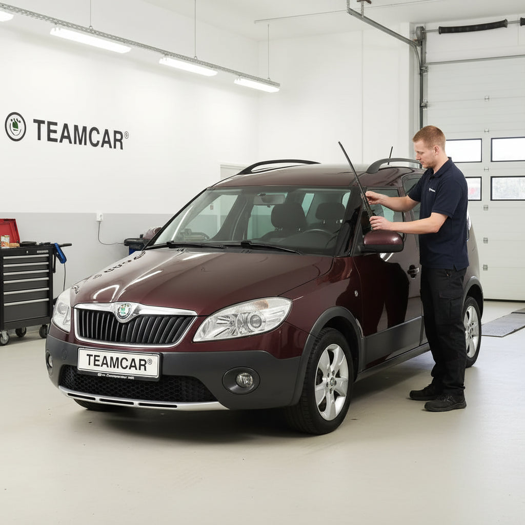ABLAKTÖRLŐ CSERE SKODA ROOMSTER 5J 2013-2015