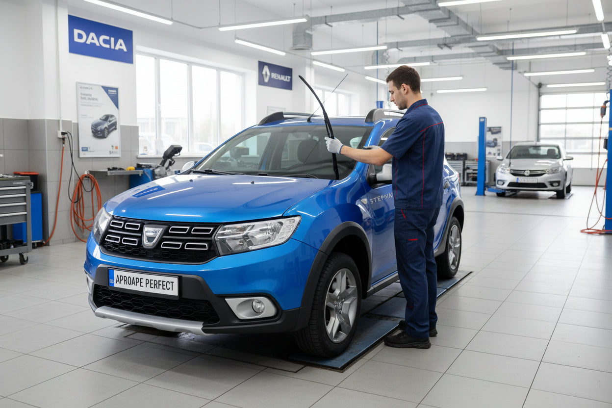 Schimbare ștergătoare 288902078R la dacia sandero ii stepway facelift