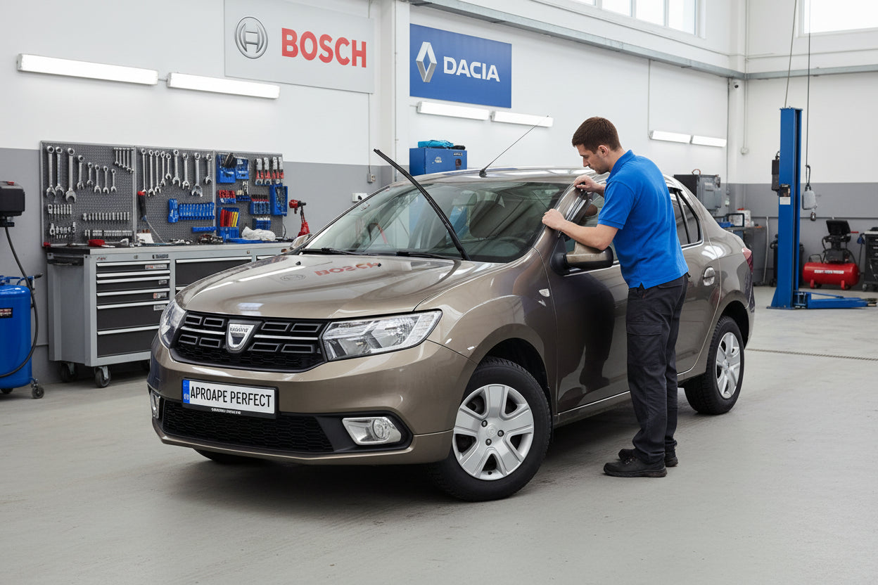 Schimbare Set Ștergătoare Bosch Aerotwin A173S la Dacia Logan II Facelift