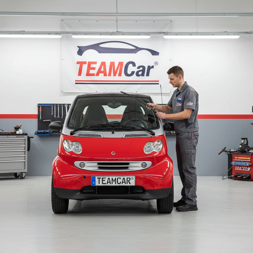 Schimbare ștergătoare la Smart Fortwo Coupé 450 1998-2004Smart Fortwo Coupé (generația 450), lansat inițial sub numele de City-Coupé