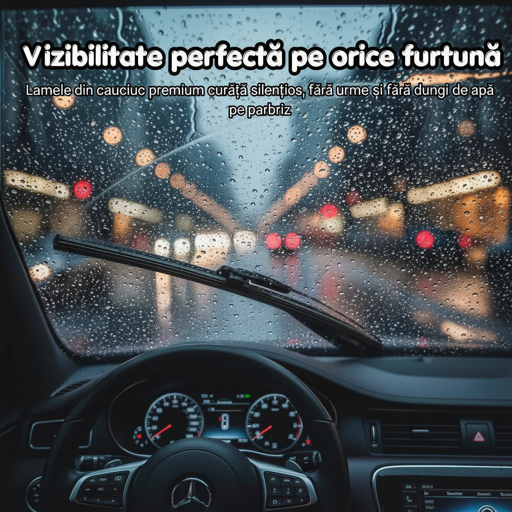 Láthatóság esőben a Teamcar ablaktörlőjével