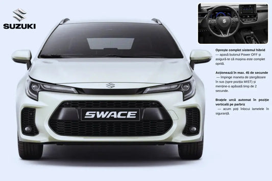 Poziție service ștergătoare Suzuki Swace AMZ