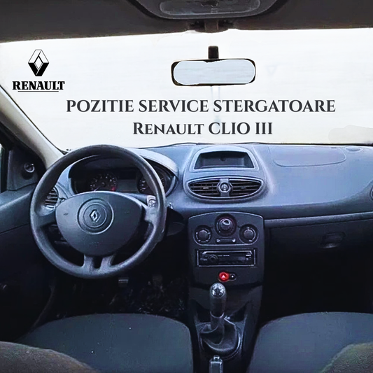 Ștergătoare Renault Clio III – Dimensiuni și Ghid de Montaj