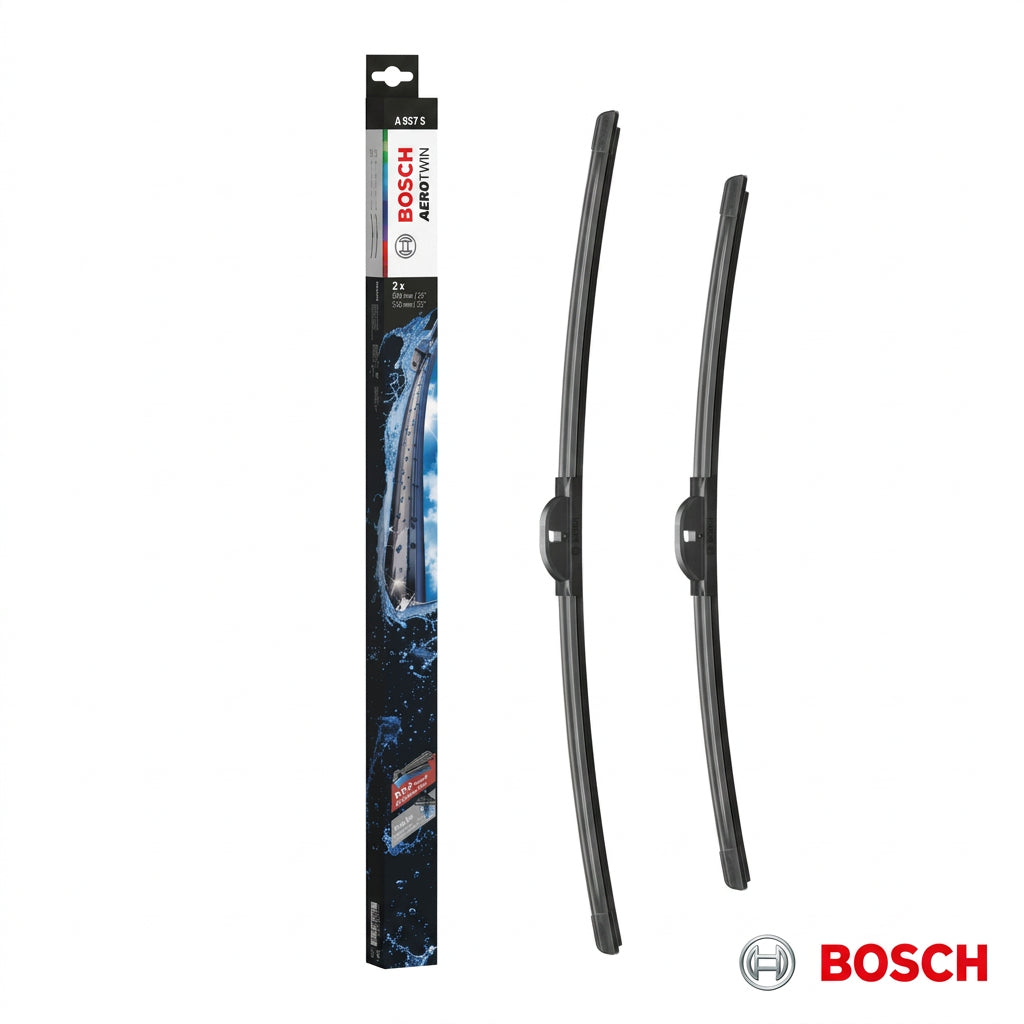 Set Bosch Aerotwin A957S cu ambalaj, lamele 650 + 550 mm