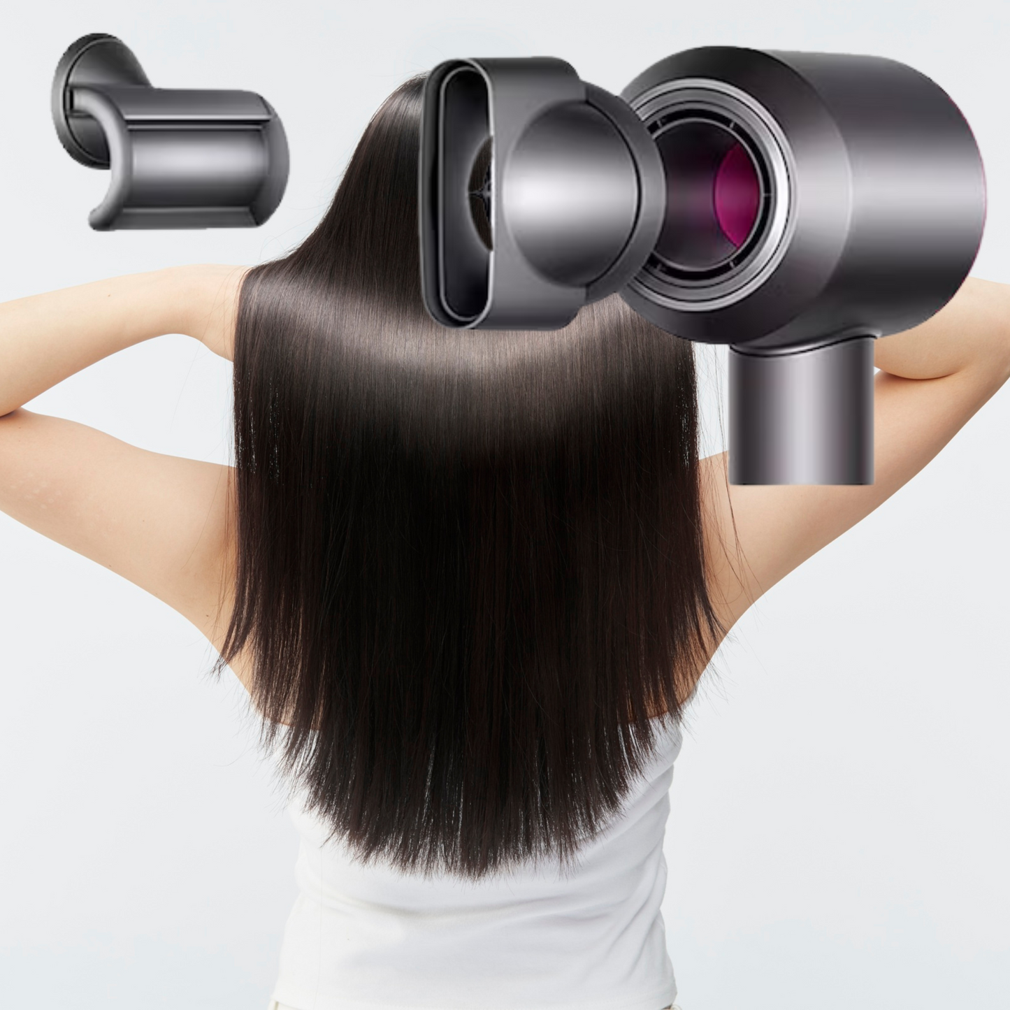 Uscator de Par Profesional APF® – Ioni Negativi, Aer Rece/Cald, 3 Viteze, 4 Temperaturi, 5 Accesorii Interschimbabile