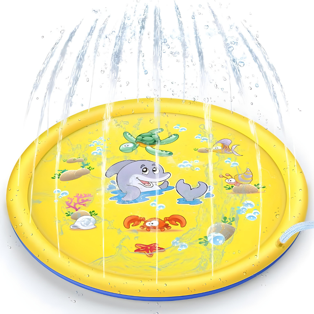 Piscina gonflabila cu stropitoare , diametru 170 cm