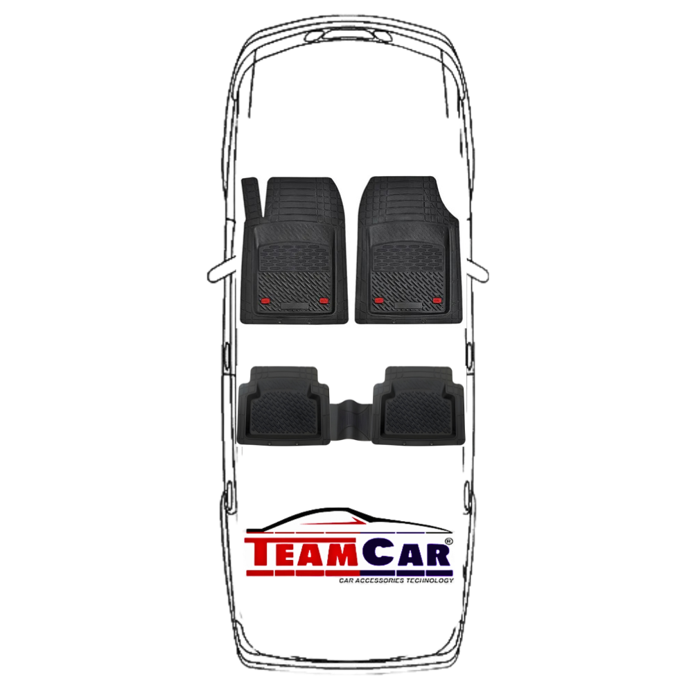 TeamCar® Automatten, passend für Toyota Corolla XII (ab 2019), Schwarz