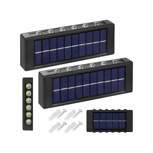 Lampa Solară 12 LED Impermeabilă pentru Exterior