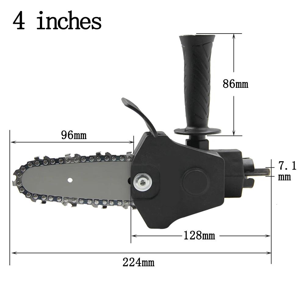 Mini Drujbă Electrică-Conversie pentru Bormașină - Kit Portabil 4-inch