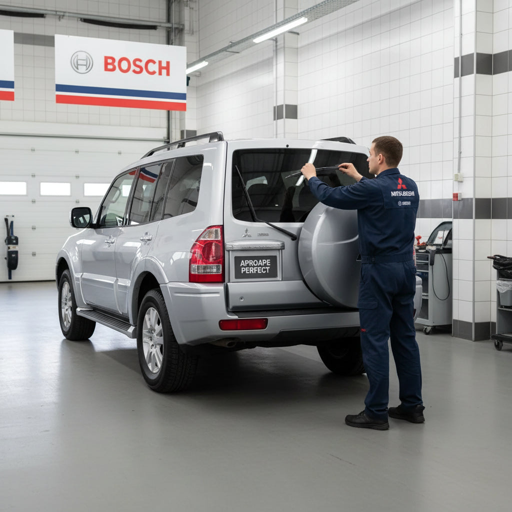 Schimbare Ștergător Lunetă Bosch Rear H354 la Mitsubishi Montero V80/V90
