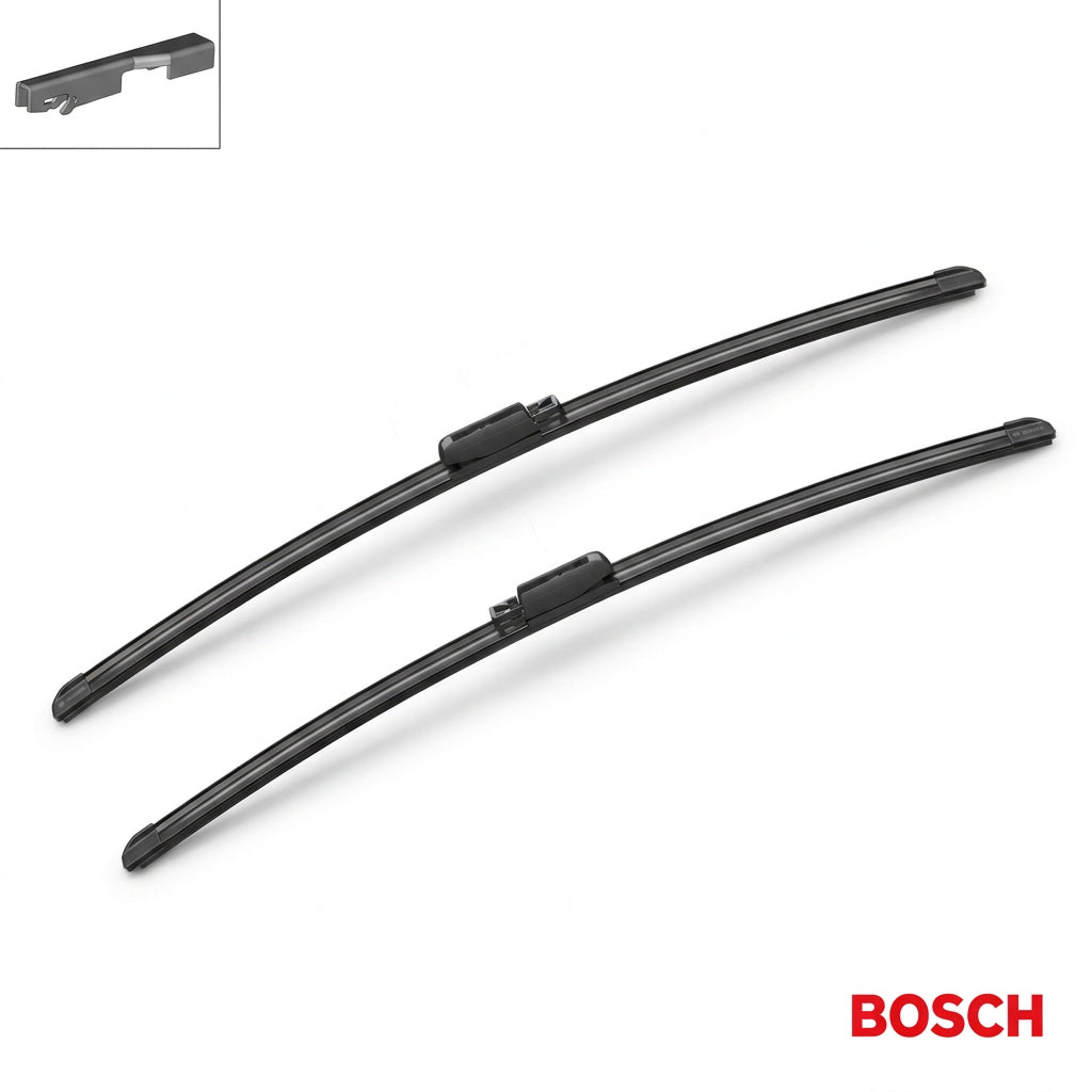 Set de două lamele plate Bosch Aerotwin A958S, 650 + 650 mm