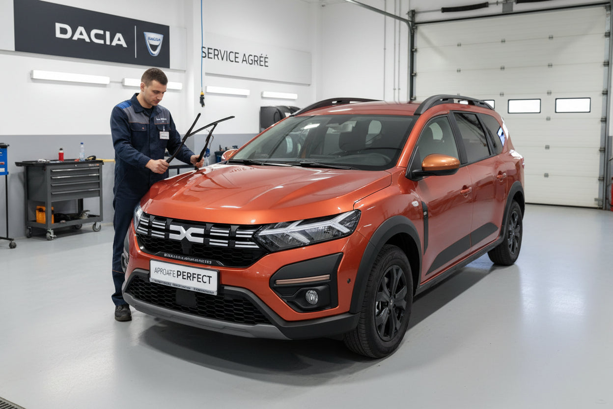 SCHIMBARE ȘTERGĂTOARE 290660961R LA DACIA JOGGER (RK)