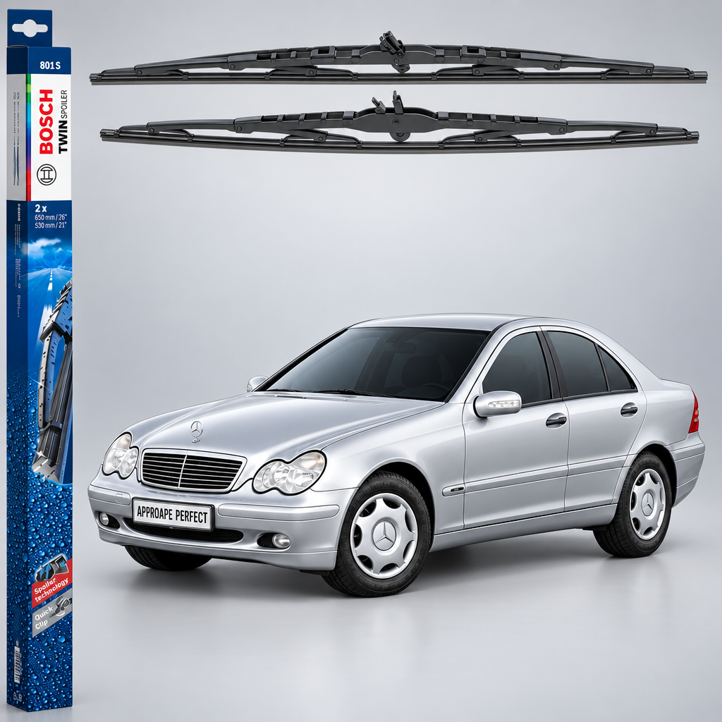 Ștergătoare Mercedes-Benz C-Class W203 2000–2003