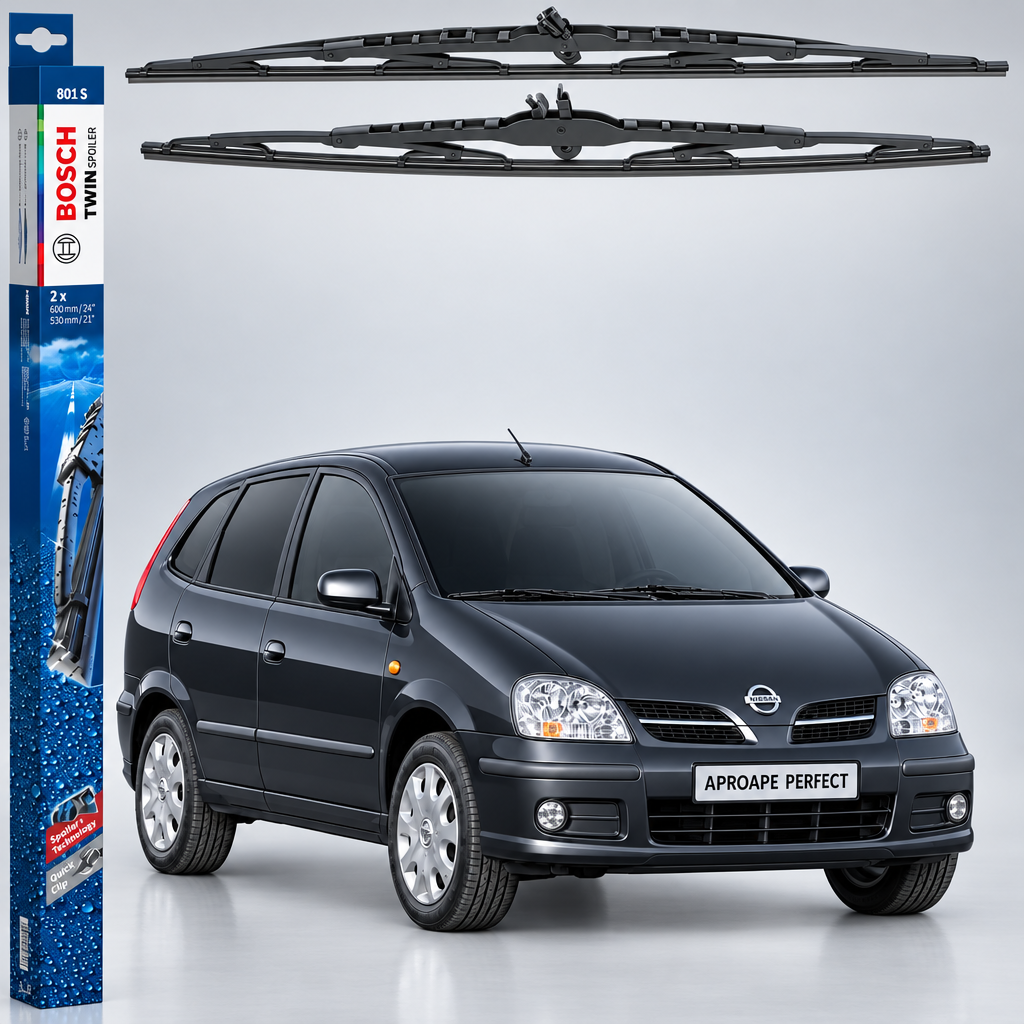 Ștergătoare Nissan Almera Tino V10 2000–2006