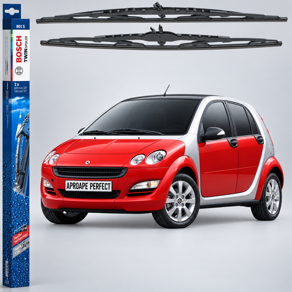 Ștergătoare Smart Forfour 454 2004–2006