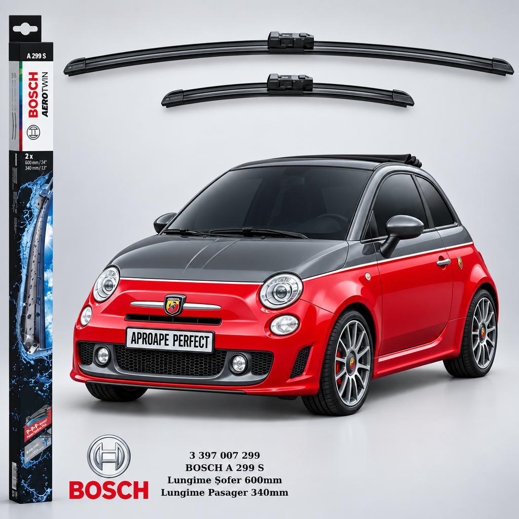 Ștergătoare Abarth 500C / 595C / 695C (312_) 09.2009–08.2024 